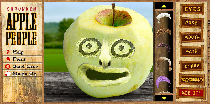 Shrunken Apple People