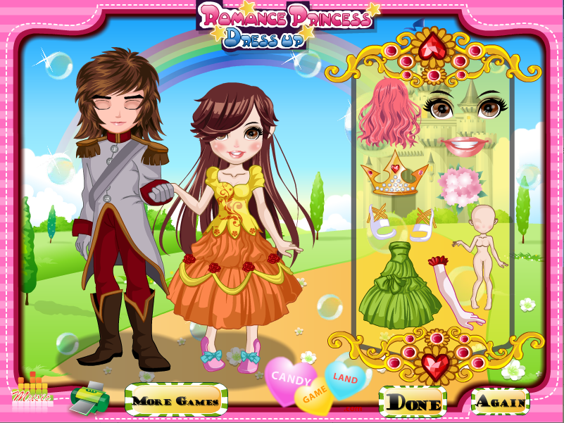 Romance Princess Dress Up