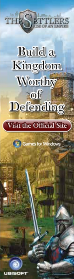 The Settlers: Rise of An Empire Banner Ad (2007)