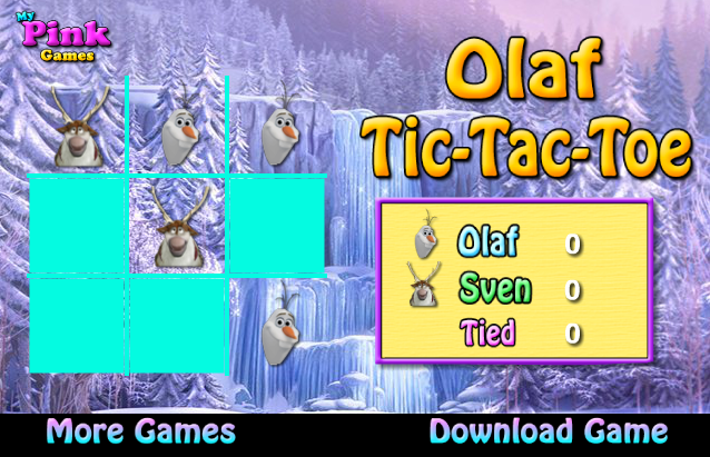 Olaf Tic-Tac-Toe