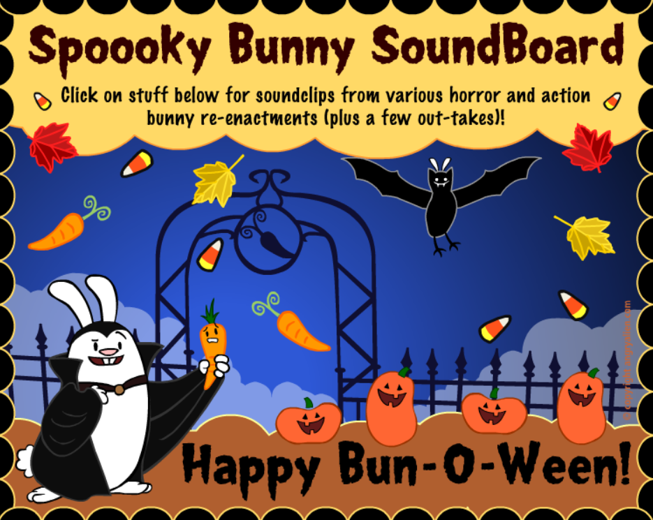Spoooky Bunny Soundboard