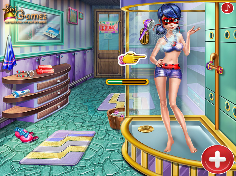 Ladybug Sauna Flirting