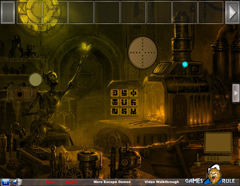 Steampunk Factory Escape