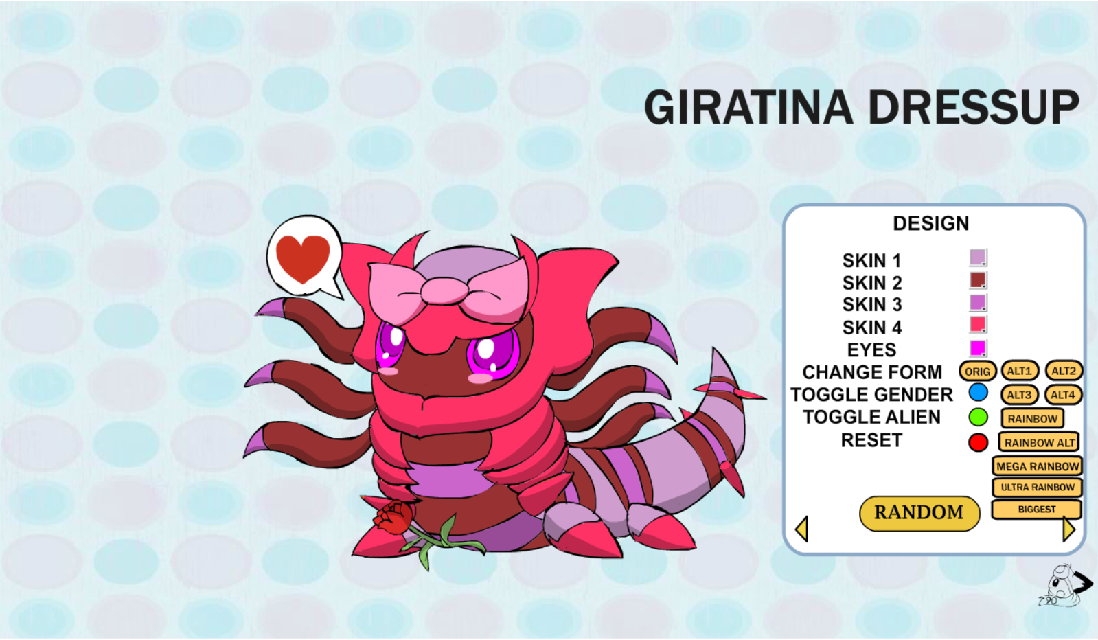 Giratina Dressup v1.6