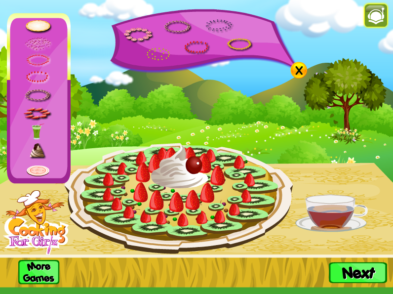 Fruit Pizza Deco