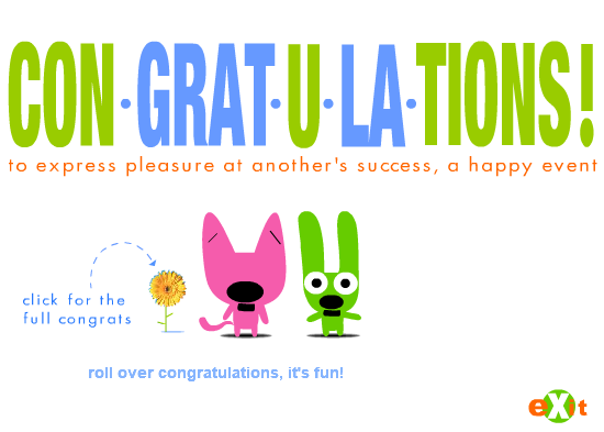 Hoops & Yoyo: Congratulations!