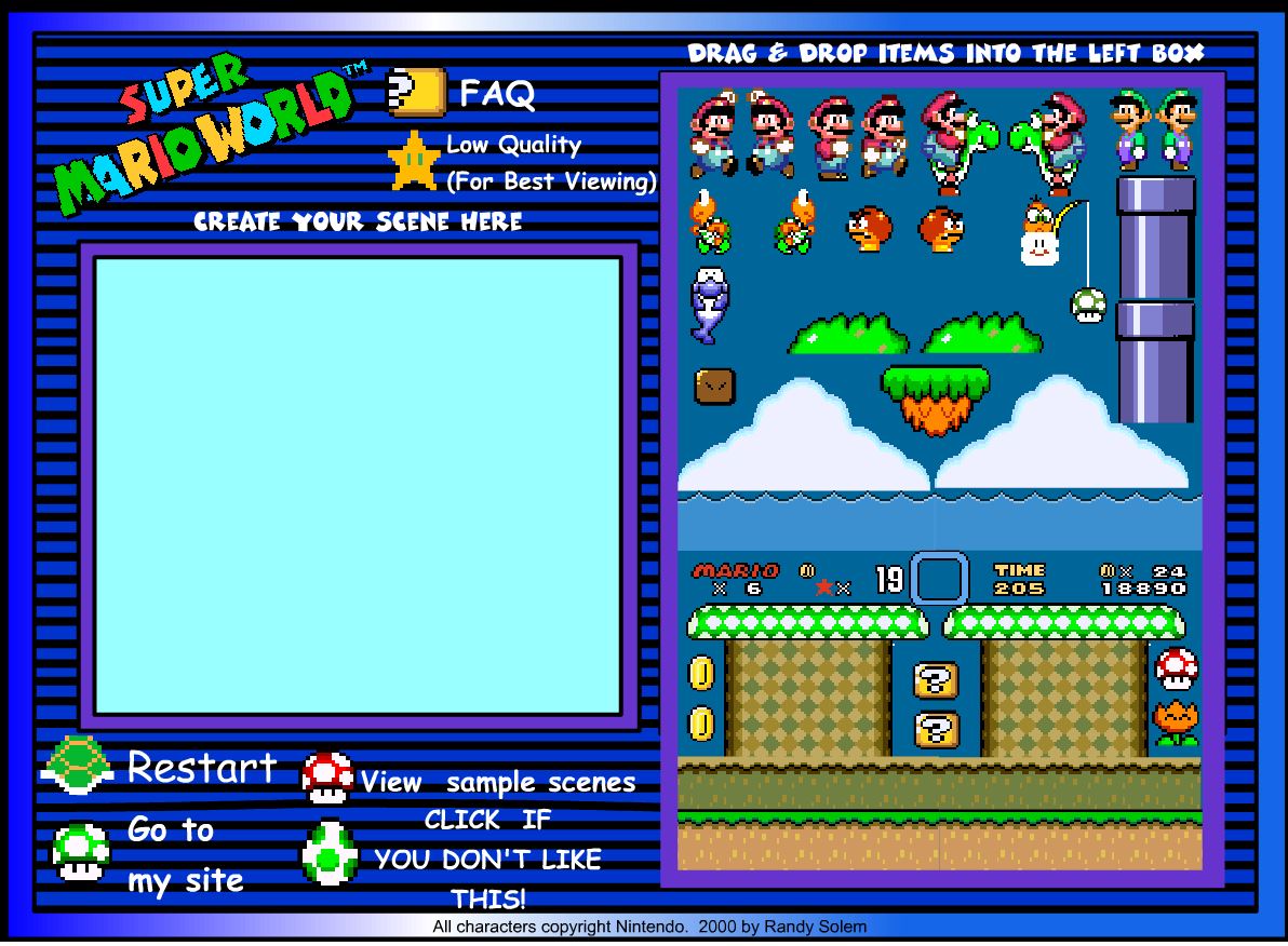 Super Mario Scene Creator 2