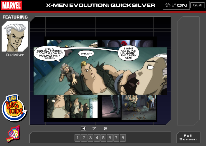 X-Men Evolution: Quicksilver Comic