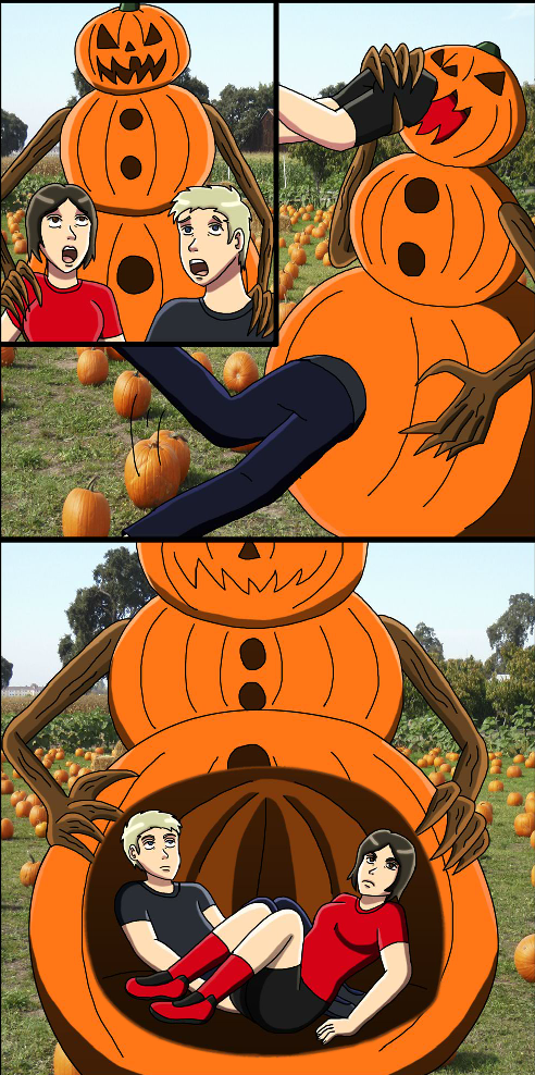 Vored by a Pumpkin Man