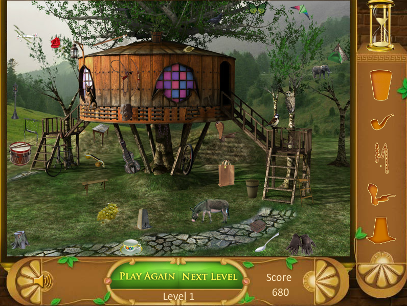 Hidden Objects: Tree House Builder