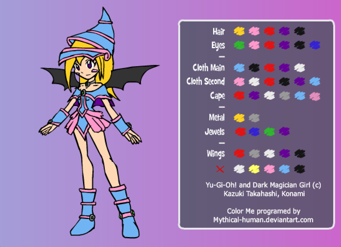 Dark Magician Girl: Color Me