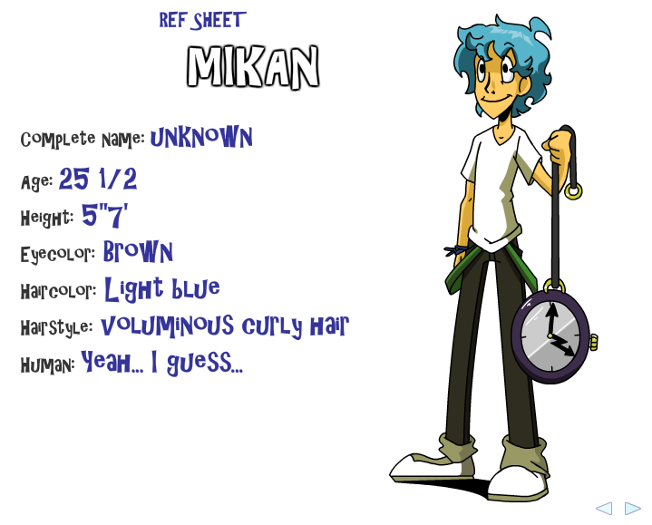 Ref Sheet- MIKAN