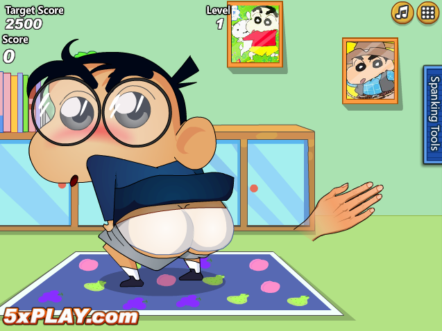 Crayon Shinchan Spanking