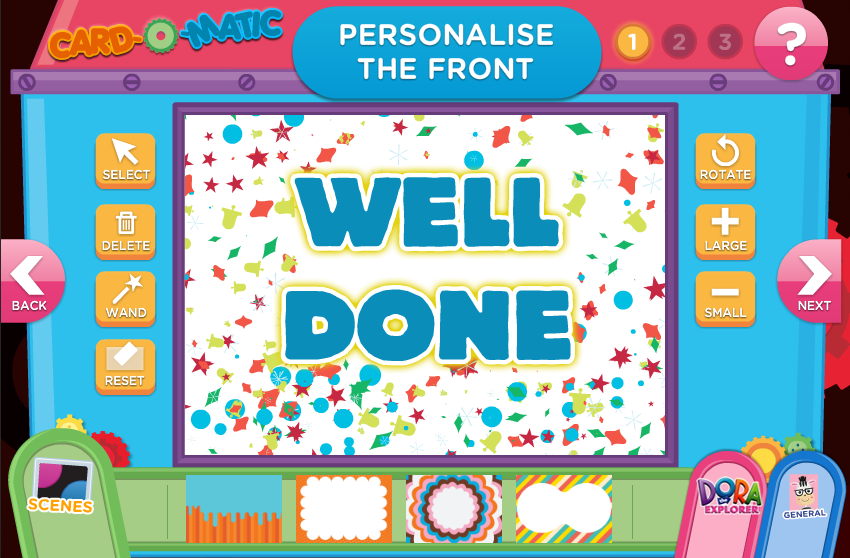 Nick Jr. Card-O-Matic