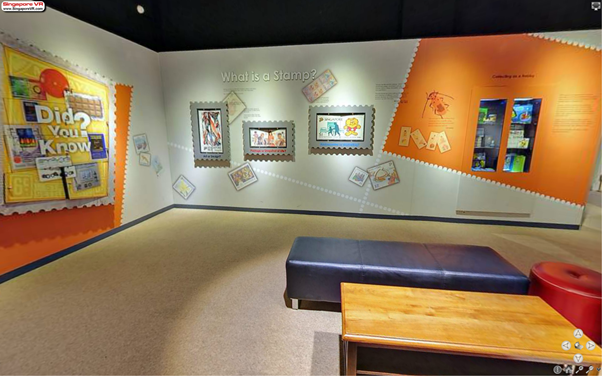 Singapore Philatelic Museum: Orange Room Virtual Reality Image