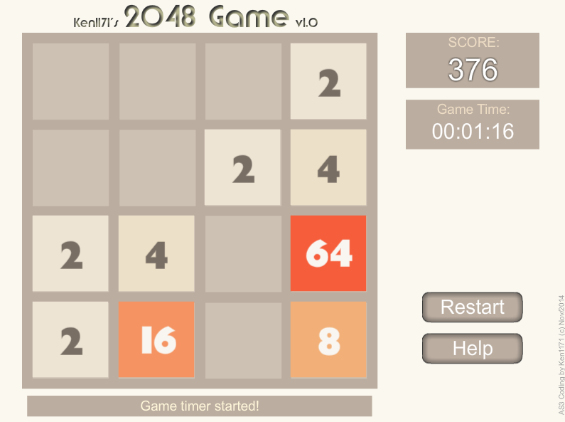 2048 Game