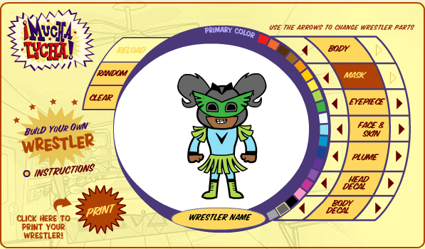 ¡Mucha Lucha!: Build Your Own Wrestler