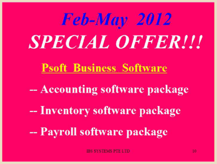 Psoft Accounting Software Slideshow Banner