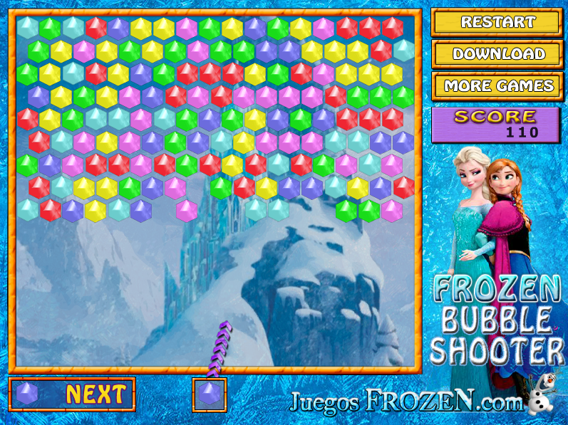 Frozen Bubble Shooter