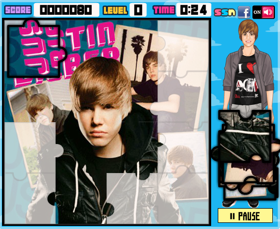 Justin Beiber Puzzle Set