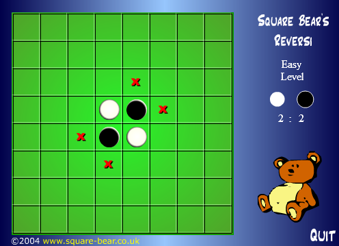 Square Bear's Reversi