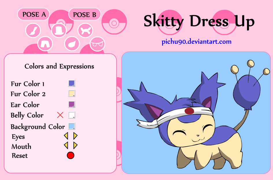 Skitty Dressup