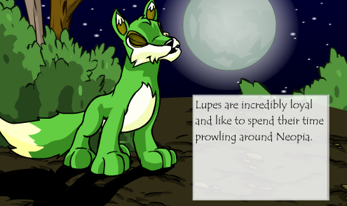 Neopet Preview: Lupe