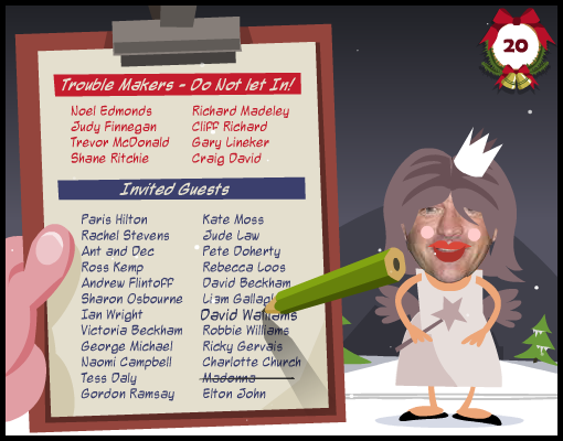 Santa's Celebrity Festive Fancy Dress Party