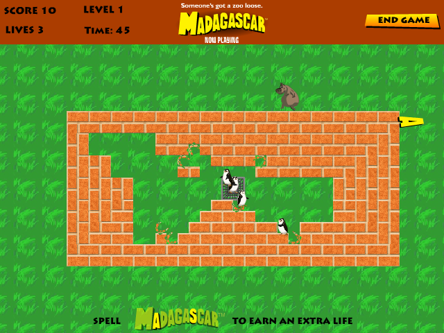 Madagascar: Don't Escape!