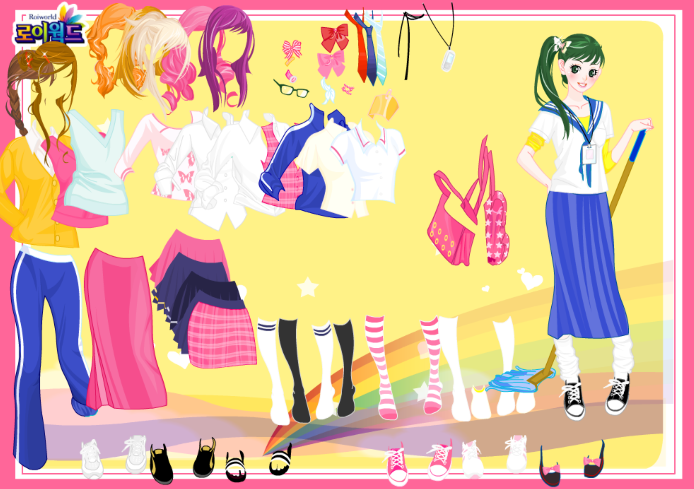 Roiworld Student Dressup