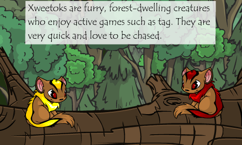 Neopet Preview: Xweetok