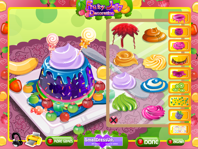 Fruity Jelly Decoration