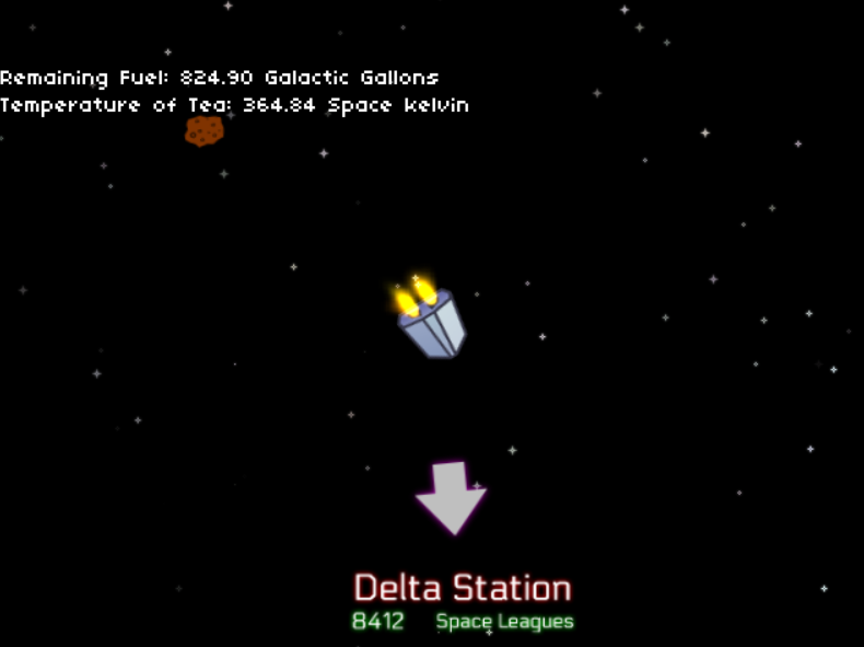 10,000 Space Leagues from Delta Station