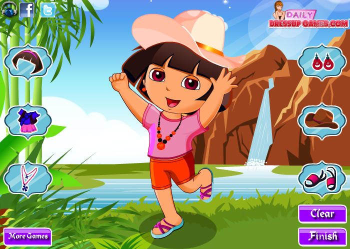 Dora Explorer Adventure Dressup