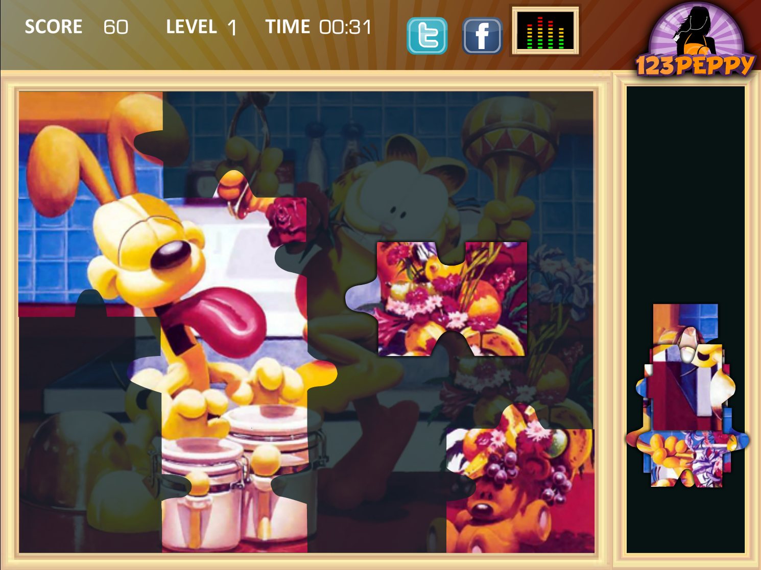 Puzzle Mania Garfield