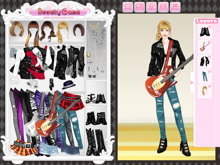 Punk Princess Dress Up Game