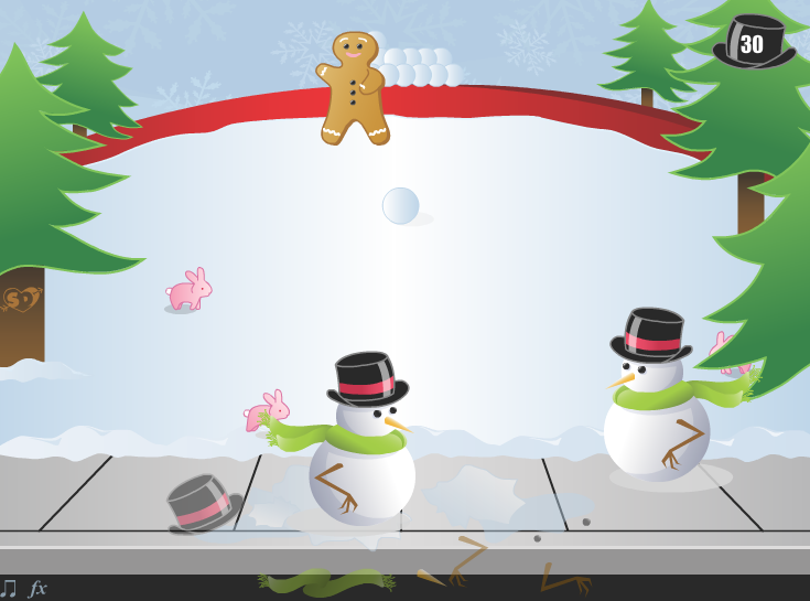 Snowbash Flash Game