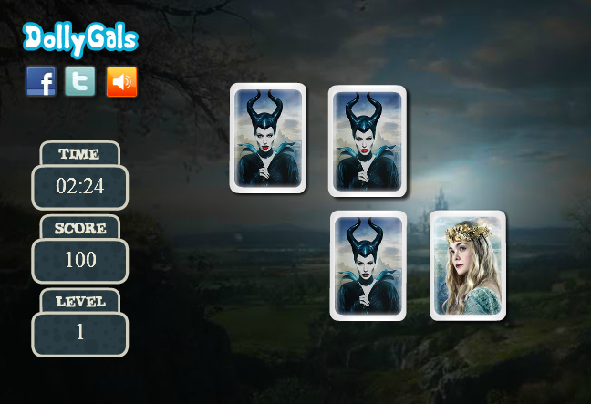 Maleficent Memory Cards