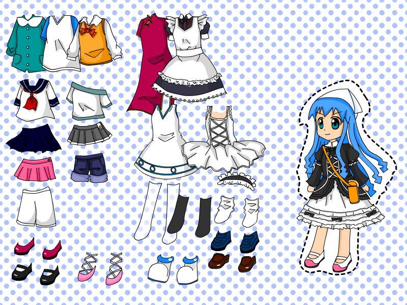 Dress up Ika Musume