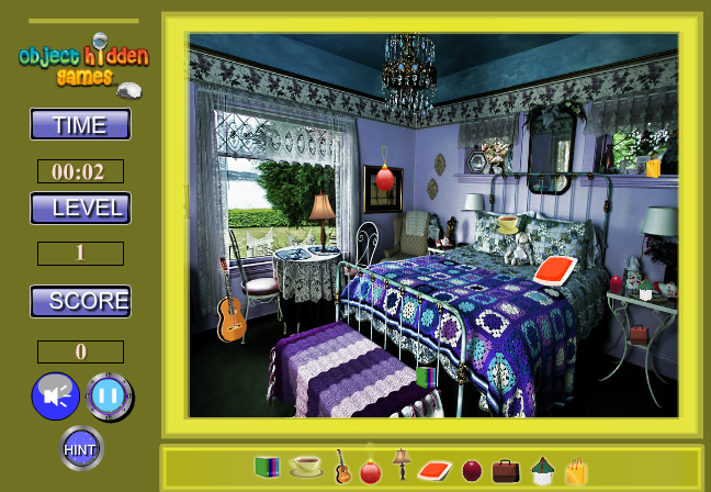 Lavender Room Hidden Objects