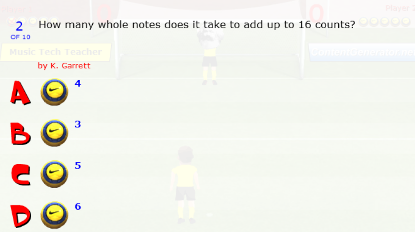 Penalty Shootout Add It Up (Rhythms)