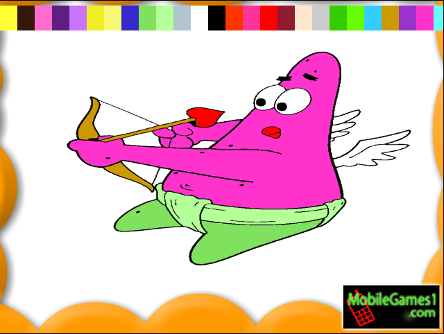 Lover Patrick Coloring Game