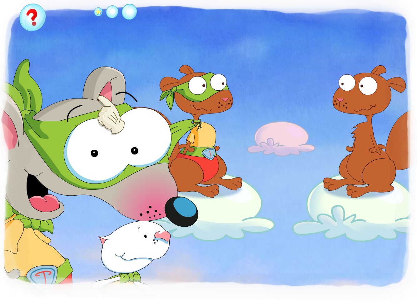 Toopy and Binoo: Squirrel Dance Game