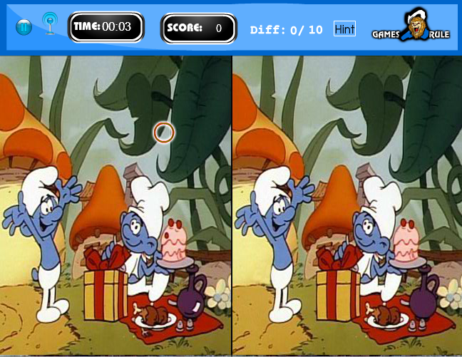 Point & Click: Smurf