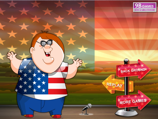 4th July Robert Boy Dressup Game