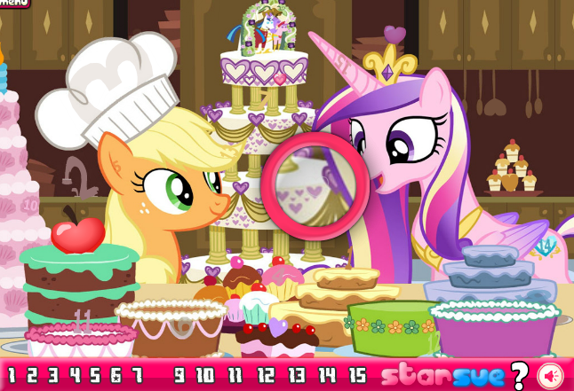 My Little Pony Royal Wedding Numbers Hunt