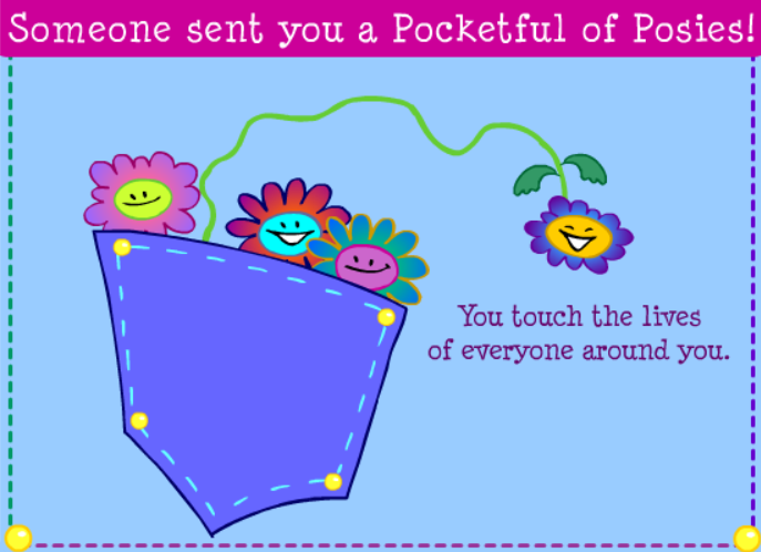 A Pocketful of Posies!