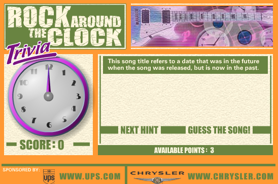 Rock Around the Clock Trivia