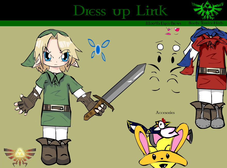 Dress Up Link Game -wip