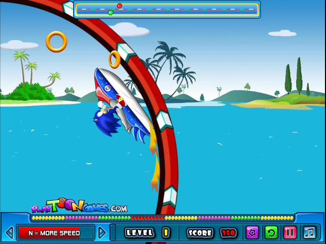 Sonic Jetski Race